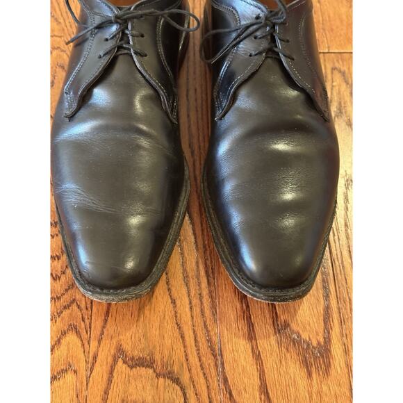 Allen Edmonds Grantham Men\'s 10.5 D Black Calfskin Leather Derby Sleek Lace Up main image 13